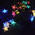 thumbnail image 6 of Morttic Solar String Lights Outdoor, Solar Powered Star String Lights, 23ft 50LED 8 Modes Waterproof Christmas String Lights for Gardens Patio Landscape Xmas Tree Decorations (Multicolor), 6 of 16