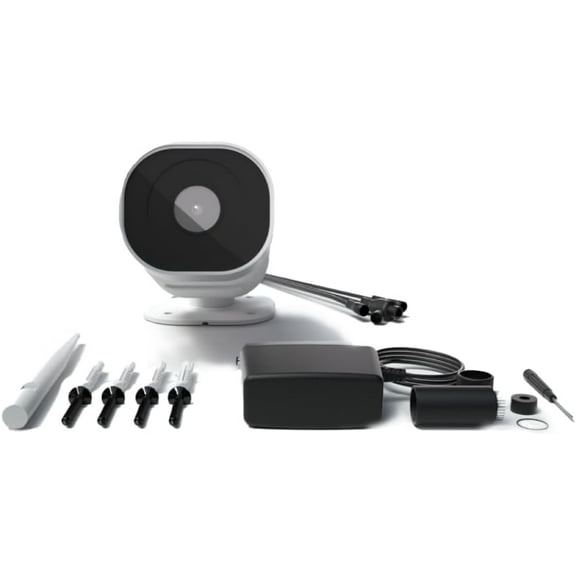 TMT ChowCAM Bullet Security Camera, IP66 Waterproof Outdoor Camera, 1080P Full HD Clarity With A 110° Wide Angle Lens, Motion Detection, Infrared Night Vision, Compatible With Automatic Gate Opener