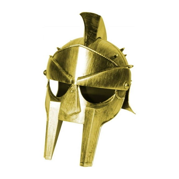 Adult's Deluxe Gold Spartan Helmet Costume Accessory