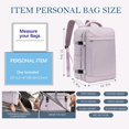 thumbnail image 2 of Mochila de viaje Lossga para Spirit Airlines 28L con puerto USB, 2 of 7