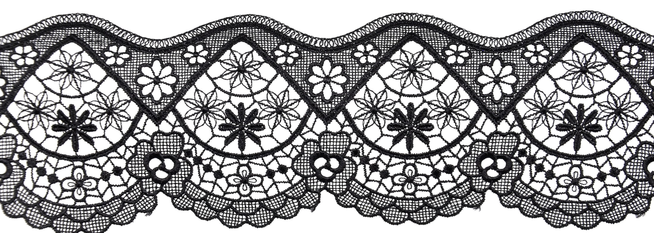 Venice Lace Trim - 3" Width (22 YDS)-BV-193-02