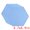 Blue 8.7x6.9in, variant on Unique Bargains 4Pcs Heat Resistant Silicone Trivet Hot Pot Table Coaster Green 8.7x6.9in
