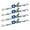 Blue, variant on Mega Cargo Control USA 8-pack Ratchet Strap 1" x 15' Utility Tie Down Strap w/S Hook for Boat, Motorcycle, and Bike, 400 lbs Wll, Pink