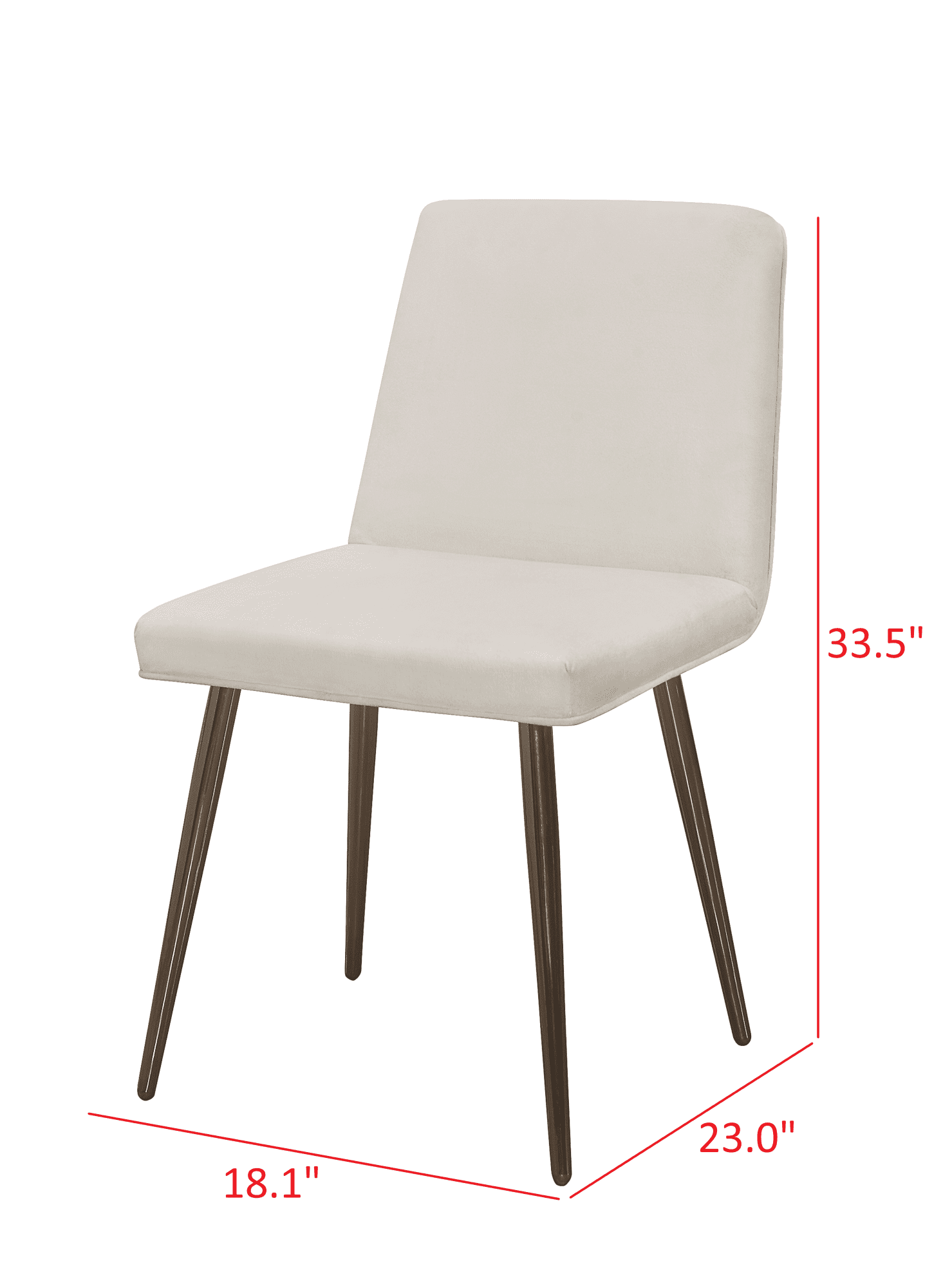 Home Design Lattice Dining Chair (Set of 4), Light Gray, Parsons silhouette, Velvet upholstery, Diamond channel tufting, Sleek dowel legs, Comfortable seating, Modern style, Durable construction