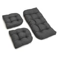thumbnail image 2 of U-Shaped Spun Polyester Tufted Settee Cushion Set (Set of 3), 2 of 2