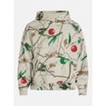 thumbnail image 5 of No Boundaries Holiday Boxy Fit Oversized Fleece Hoodie, Men's Sizes XS-4XLT, 5 of 5