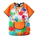 thumbnail image 1 of Delantadores de arte infantil Smock Cómoda Multifunción Combinada pintura de manga corta suministros impermeables para jardín de infantes Naranja, 1 of 8