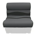 thumbnail image 2 of Wise BM1143-1890 Premier Series Pontoon 27" Bench Cushion Set - Slate / Dark Neutral, 2 of 10