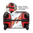 thumbnail image 4 of Kll Dinosaur Listening To Music Luggage Cover Suitcase Cover Suitcase Protector (Luggage not included)-Small, 4 of 8