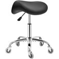 thumbnail image 1 of Taburete con ruedas BEWISHOME BMD02B ergonómico negro, 1 of 9