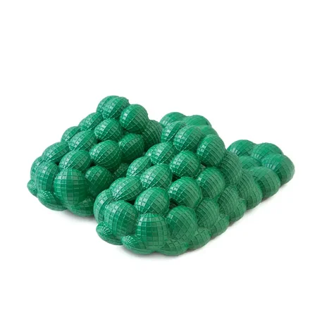 

Unisex Massage Bubble Slides Men‘s Cushioned Funny Non-slip Spa Slippers Golf Ball Slides Cloud Slippers Reflexology Clogs House Shoes For Shower Bedroom Casual Sandals