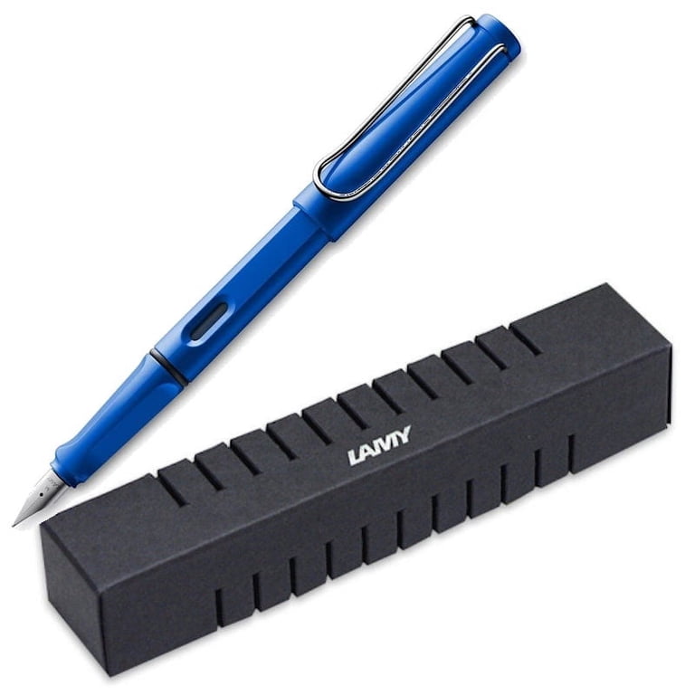 Lamy 014 FP Safari Blue Medium Nib Fountain Pens 4000145 - Walmart.com