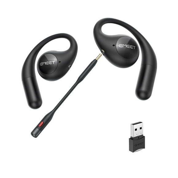 Auriculares abiertos EMEET Airflow con micrófono Bluetooth 5.3