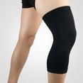 thumbnail image 2 of 2pcs Compression Knee Pads Basketball Sleeve Protector Elastic Kneepad Brace Spring Support Volleyball Running Silicone Football, 2 of 12