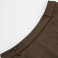 thumbnail image 4 of MIXUE Skirts For Women Summer Solid Color Leisure Vacation Sexy Pleated Mini Tennis Skirt Sportwear,Brown,S, 4 of 9