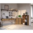 thumbnail image 2 of Bureau 60W avec Organisateur et Armoire en Pin Doré, 2 of 7