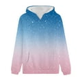 thumbnail image 4 of Bovemsi Sweatshirt for Women Women's Sportswear 2025 Gradient Pattern Long Sleeved Casual Pullover Comfort Hoodie, 4 of 4