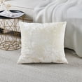 thumbnail image 4 of Home Soft Things Crushed Velvet 4 Piece Throw Pillow Cover Set - Gardenia - 20" x 20", 4 of 8