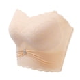 thumbnail image 4 of Women's Strapless Push Up Bra Slip Design For Large Bust Minimizes Appearance Slipping Sweetheart Neckline", 4 of 6
