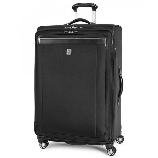 Travelpro Platinum Magna 2-Softside Expandable Spinner Wheel Luggage,  Black, Checked-Large 29-Inch