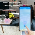 thumbnail image 4 of Latrodar Portable GPS Tracking Bluetooth 5.0 Mobile Key Tracking Smart Anti-Loss Device Affordable&High-Quality Pet Keys Wallet Bag Pink Home Tools, 4 of 5
