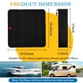 thumbnail image 2 of Foldable Waterproof Thickened Fabric With Storage Bag UV Rays Protection For Camper Trailer RV Vent Window Shade 16 ¼" (L) x 16 ¼-" (W), 2 of 6