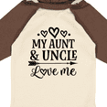 thumbnail image 4 of Inktastic My Aunt and Uncle Love Me Niece Boys or Girls Long Sleeve Baby Bodysuit, 4 of 5