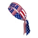 thumbnail image 2 of Decoraciones del Día de los Caídos, diadema del Día de la Independencia, bandana patriótica para el cabello, cinta elástica deportiva para el sudor para mujeres y hombres, bandera estadounidense, para, 2 of 6