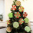thumbnail image 1 of Adornos Navideños de Caramelo VABAMNA 12 Piezas Lollipop de Menta, 1 of 6