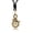 Brass-Neutral-Size S, variant on Red Round Pentagram Handmade Brass Necklace Pendant Jewelry With Cotton Cord
