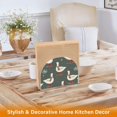 thumbnail image 6 of Yayeee Napkin Holder for Table Kitchen Paper Tissue Organization, Winter Goose, 6 of 8
