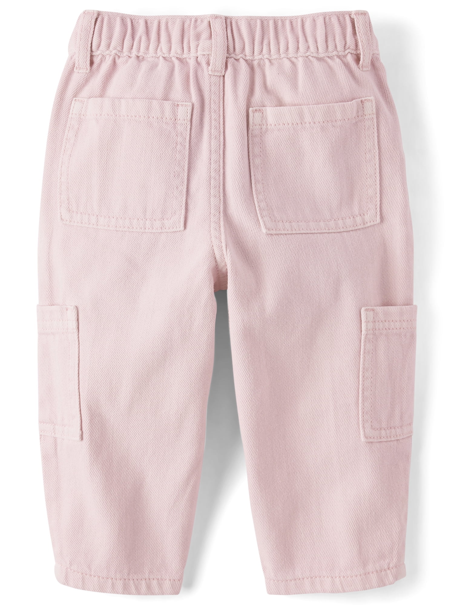 The Children's Place Toddler Girls Garment Dyed Barrel Jeans, Sizes 12M-5T