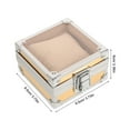thumbnail image 2 of COOPHYA Watch Display Case Alloy Square 1Set 3.7X3.7X2.4In, 2 of 8
