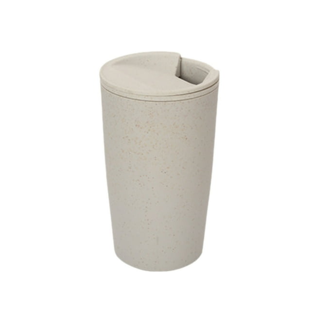 Coffee Mug with Lid,Straw Coffee Mug High-Value Mug Portable,Coffee Mugs with Lid