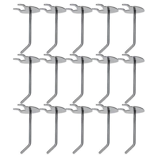 Wall Storage Hook Heart Shape Hanging Hooks Silver 7.00X2.50X2.50cm Iron 20Pcs
