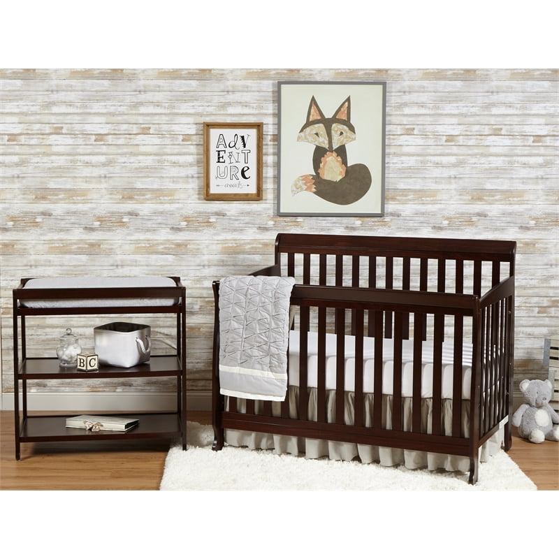 Suite Bebe Riley 4-in-1 Convertible Crib Espresso