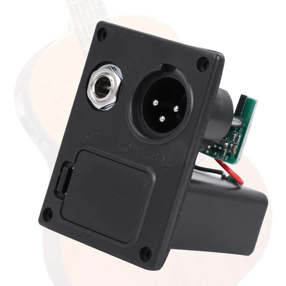 Lc-5 Acoustic Guitar Pickup Battery Box Battery Holder Case Guitar Accessories Edition C