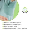 thumbnail image 4 of Pee Safe Sweat Pads For Underarms Women & Men (7 Pairs Straight + 7 Pairs Folded) 28 Pads | Prevents Stains | Absorbs Sweat & Unpleasant Odour | Breathable And Deodorizin, 4 of 4