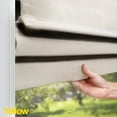 thumbnail image 5 of Yellow Blinds Cordless Light Filtering Roman Shade, Riverside Ultra White - 33"W X 72"H, 5 of 8