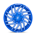 thumbnail image 3 of Fuel D774 Typhoon 20X9 6X135/6X139.7 1Et 106.1Cb Anodized Blue Milled Wheel, 3 of 3