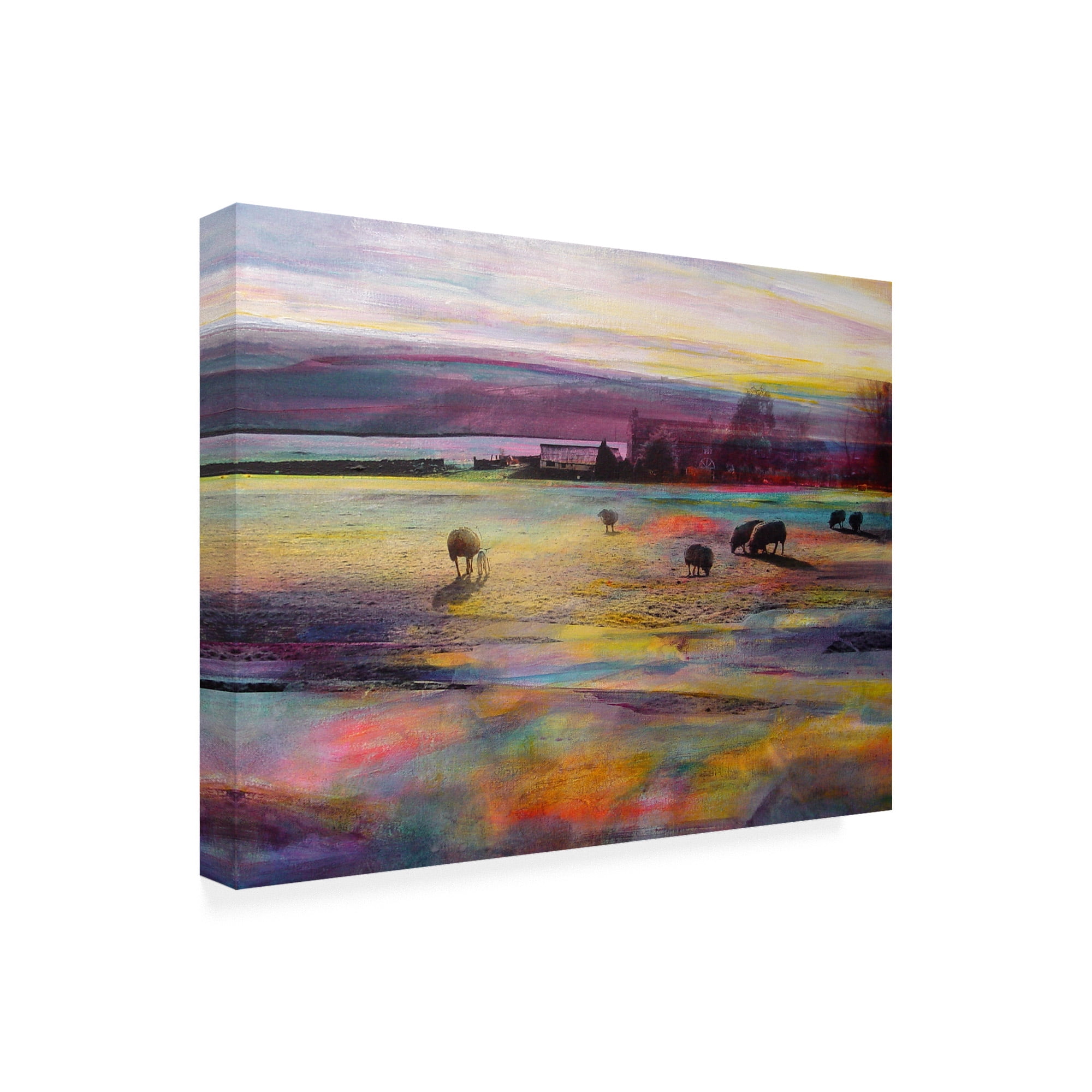 Trademark Fine Art 'Balmy Summers Evening' Canvas Art by Kate Boyc