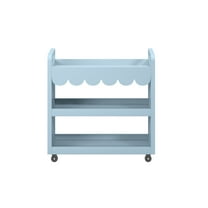 House of Happy Scallop Art Cart , Blue