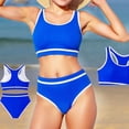thumbnail image 4 of Kids Swimsuits Swimsuit With Shorts Two Piece Bikinis Girls Bathing Suits Size S=120, 4 of 5