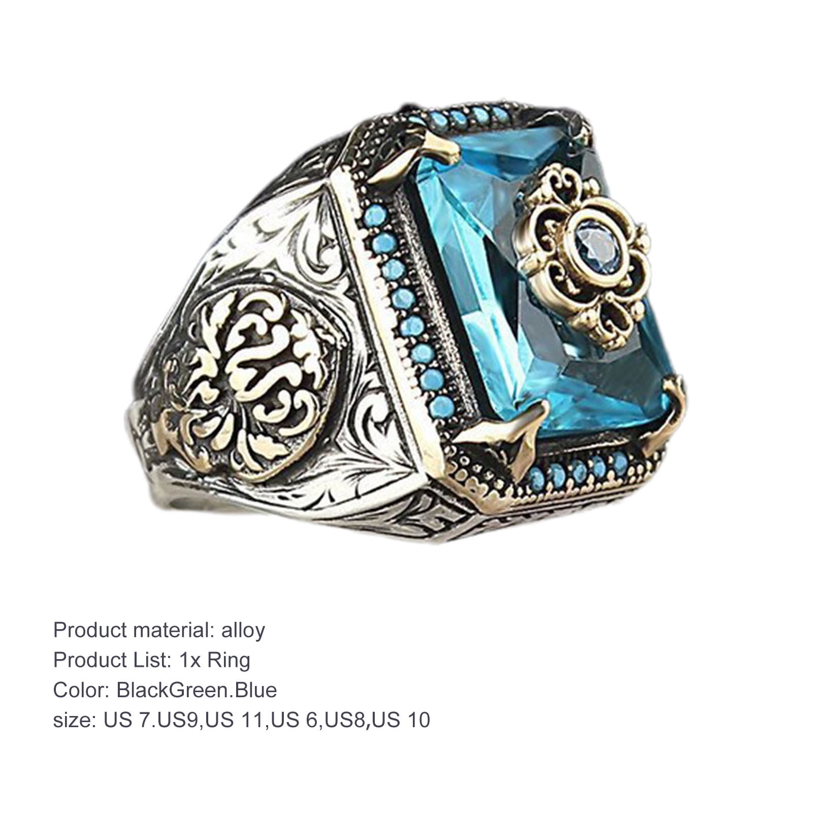 ●ROMANTIC CROWN● BAROQUE L/S (2色) unisex Honrane Men Ring Royal Stainless Geometric Shape Lightweight