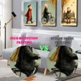 thumbnail image 4 of Hieng Canvas Pictures Wall Decor,Elderly Couple Encaustic Canvas Wall Art Set Modern Abstract Landscape for Home Decor Gift Idea Living Room Bedroom Dining Room, 4 of 6