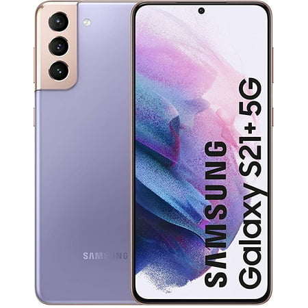 SAMSUNG Galaxy S21+ Plus 5G G996U 128GB Phantom Violet Fully Unlocked 6.7" Smartphone (Used Like New)