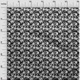 thumbnail image 3 of oneOone Rayonne Blanc et Noir Tissu Floral Matière de Robe Tissu Imprimé Tissu au Mètre 56 Pouces de Large, 3 of 5
