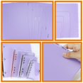thumbnail image 2 of HAOAN Separator Page 8 Pcs Plastic Binder Dividers Clips Tabs for Binders Notebook Supply Bag, 2 of 6