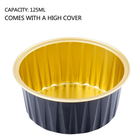 

Fjofpr Clearance Foil Cupcake Cups Round Cupcake Cups With Lid Mini Cupcake Cups Kitchen Baking Cups 100 PC for Kitchen Accessories