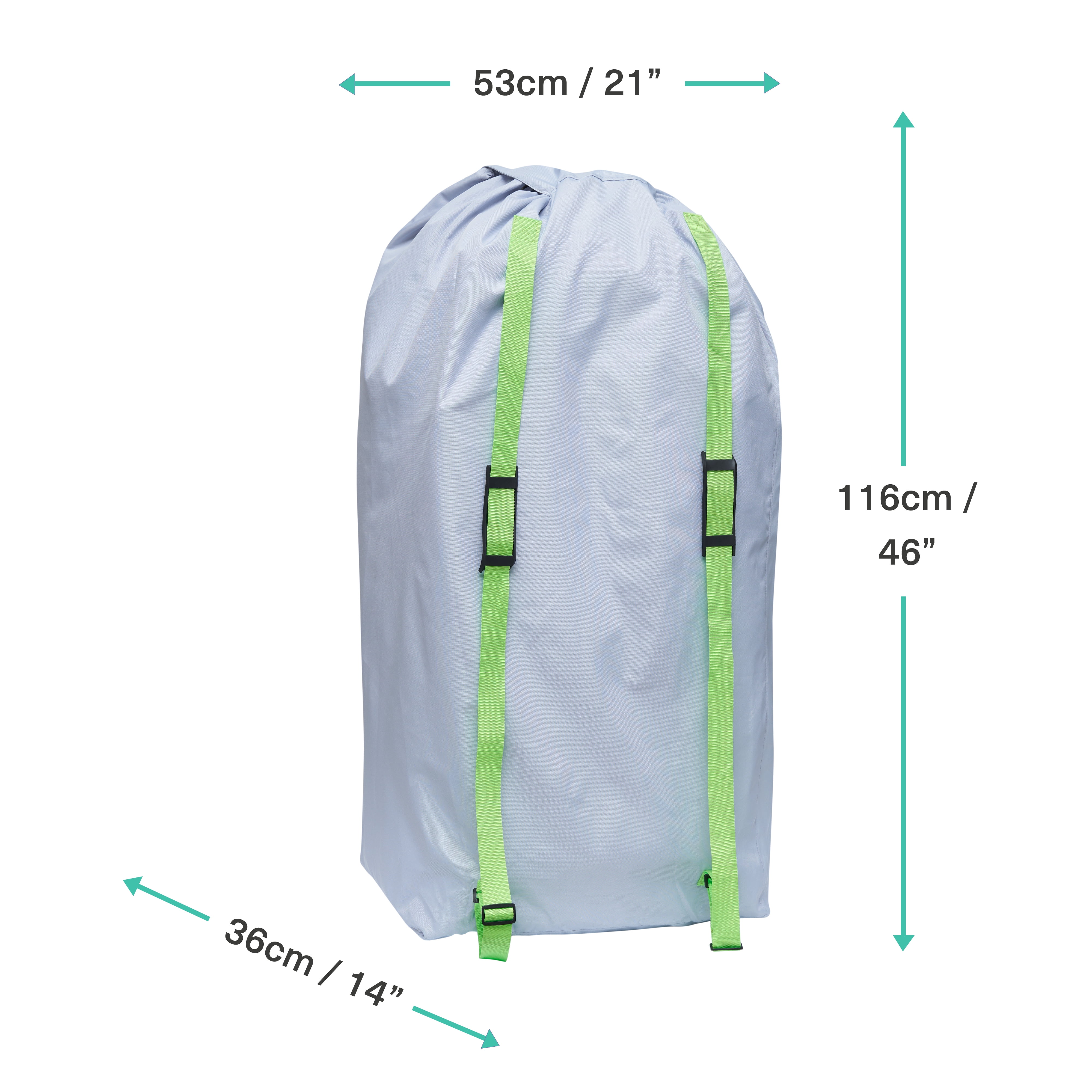 Bramble 46" Gate Check Stroller Bag for Airplane – Waterproof Travel Backpack for Single & Double